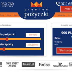 Premium Pożyczki Opinie premium-pozyczki.pl (23 opinie)