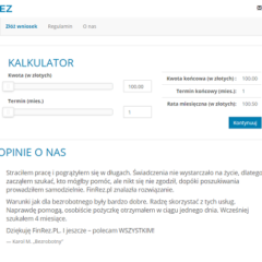 Finrez – Pożyczki przez internet