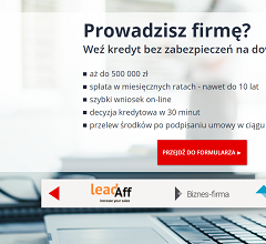 Gotówka Dla Firm – Weź kredyt na dowolny cel bez zabezpieczeń