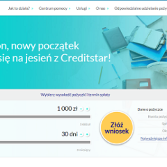 CreditStar – Szybkie pożyczki online do 5 000 złotych na dowolny cel!